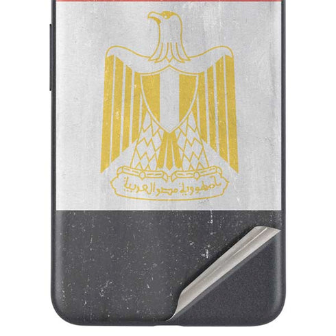 Egypt Flag Distressed Google Pixel 5a Skin